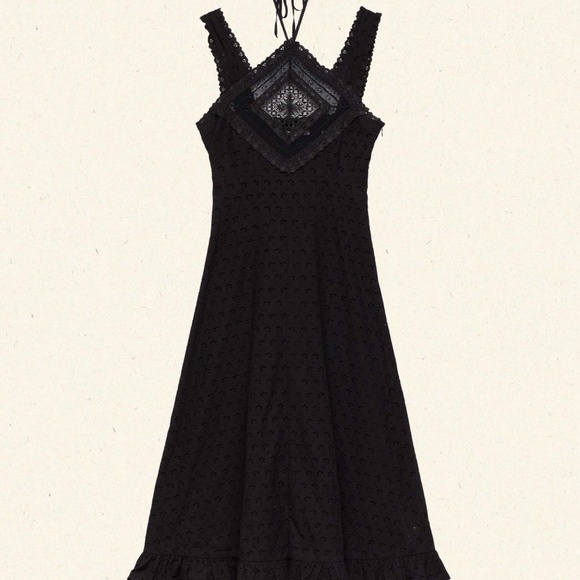 Doen Frieda Black Dress Size S - Picture 5 of 15